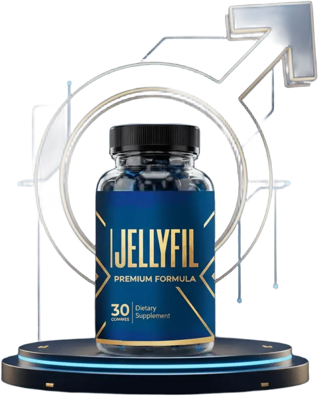 Jelly Fill daily men's wellness gummies bottle, 30 gummies